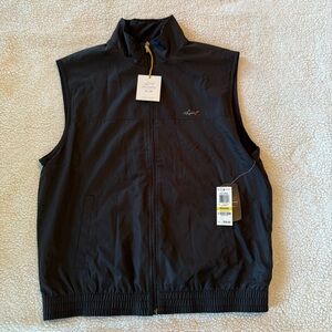 Greg Norman Collection Black Vest, NWT, Size M